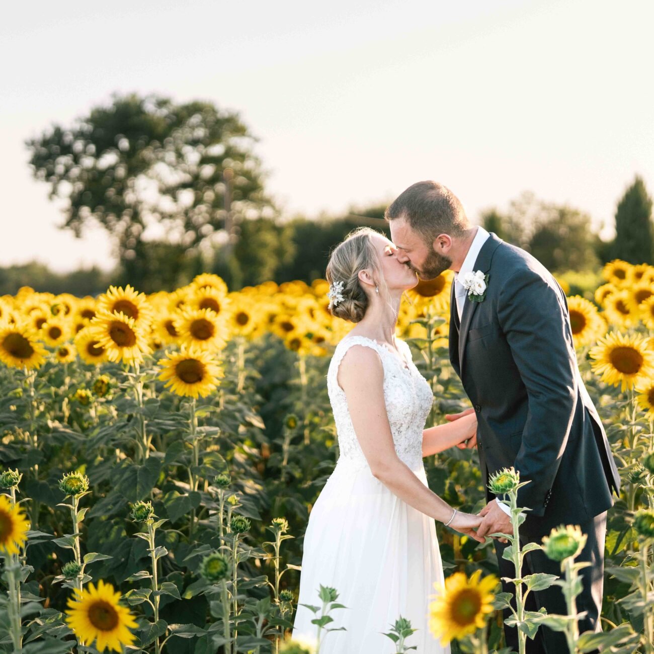 wedding photo in tuscany